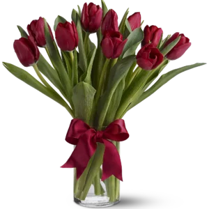 Ten Red Tulips